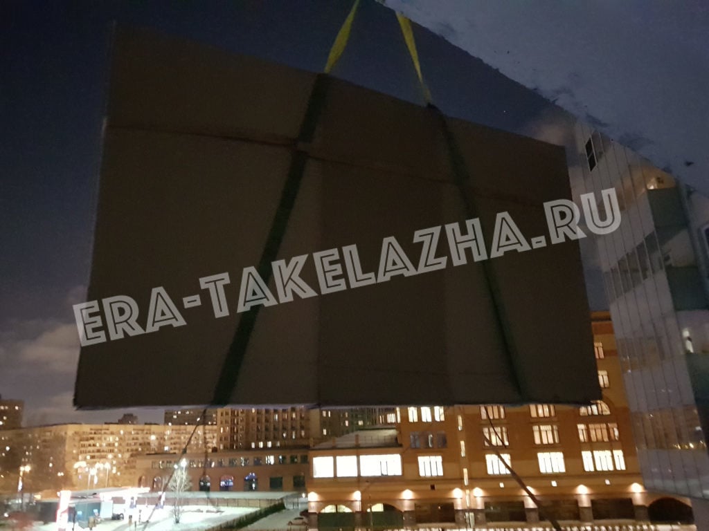 Комплекс работ по разгрузке и подъему мебели на 13-ый этаж