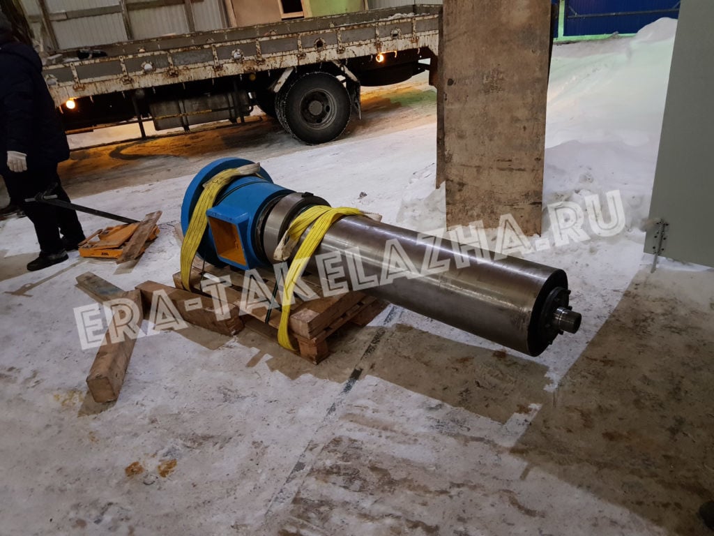Демонтаж станка и его спуск