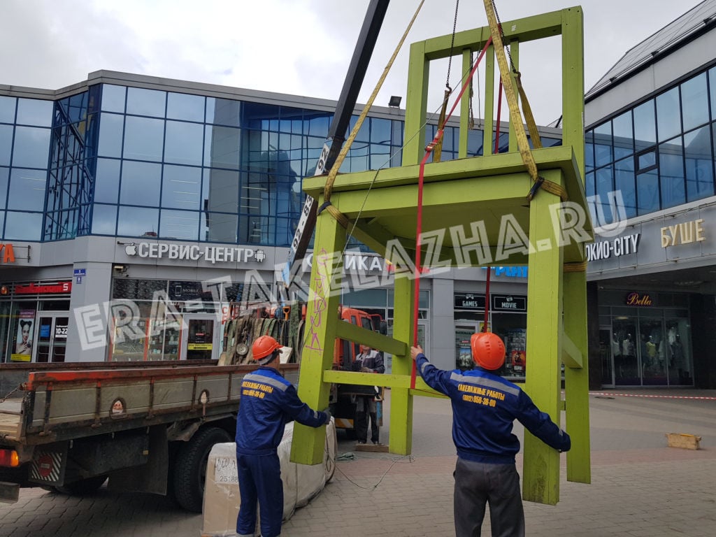 Перевозка негабаритного груза