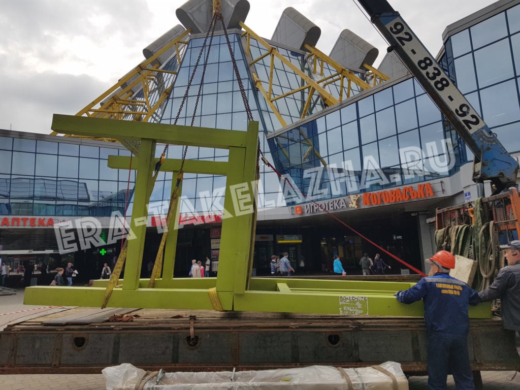 Перевозка негабаритного груза