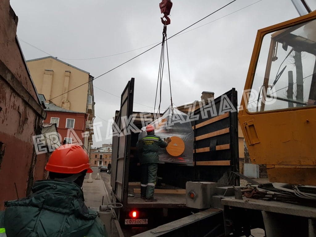 Такелаж 7-тонного листогиба
