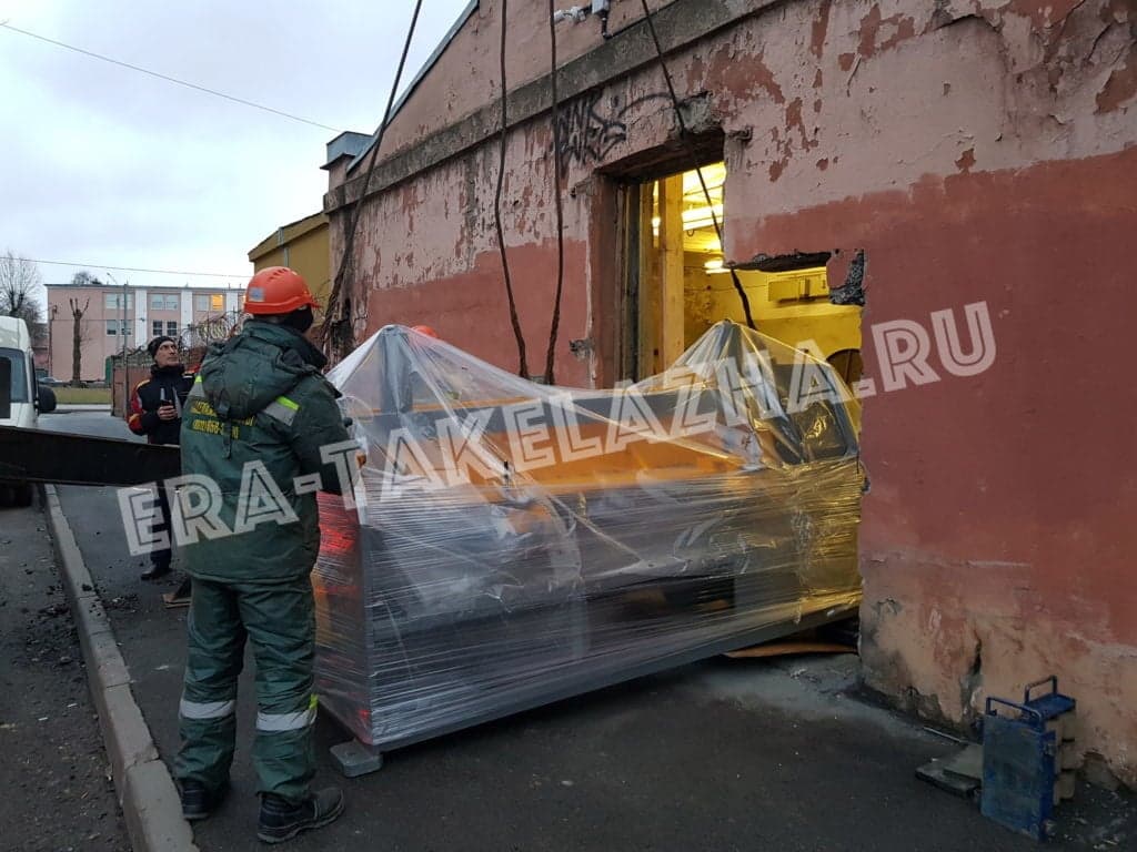 Такелаж 7-тонного листогиба