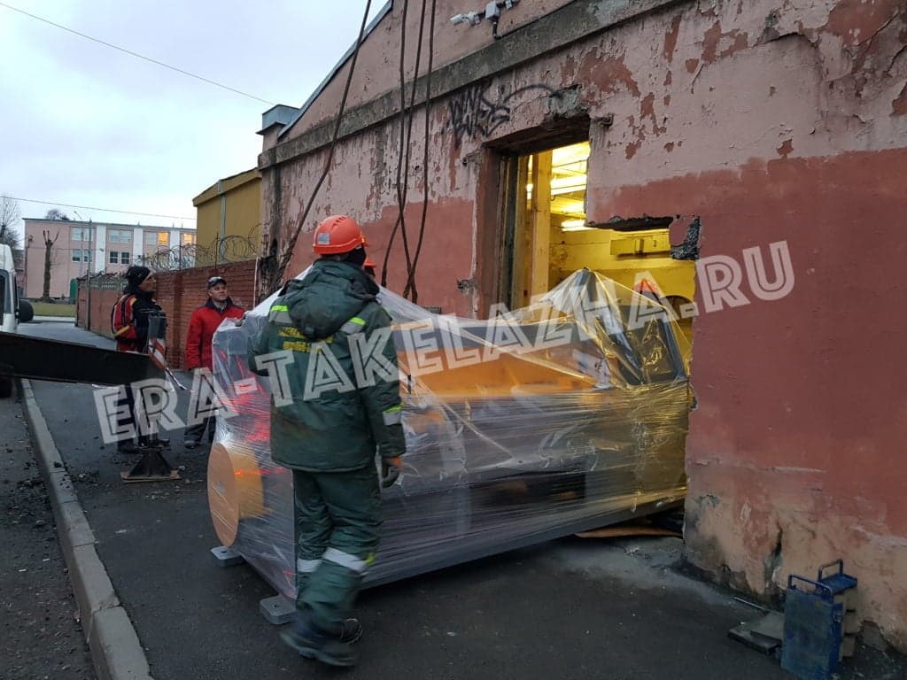 Такелаж 7-тонного листогиба