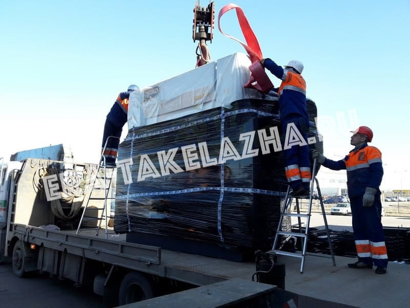 Такелаж крупного оборудования