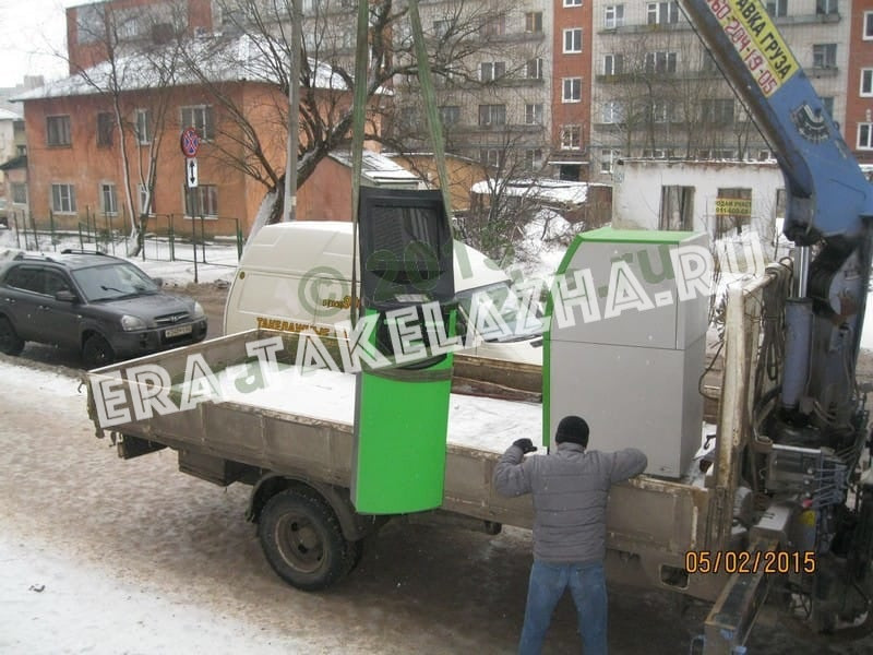 Такелаж, перевозка банкоматов